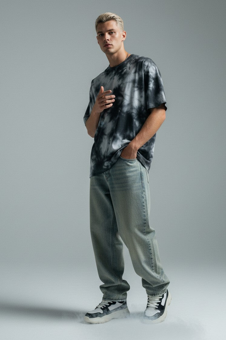 AREVO Shadow Mist Tie-Dye Tee